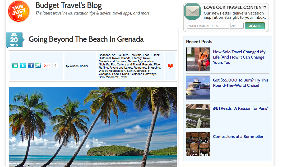 travel blog ideas for a travel agency blog