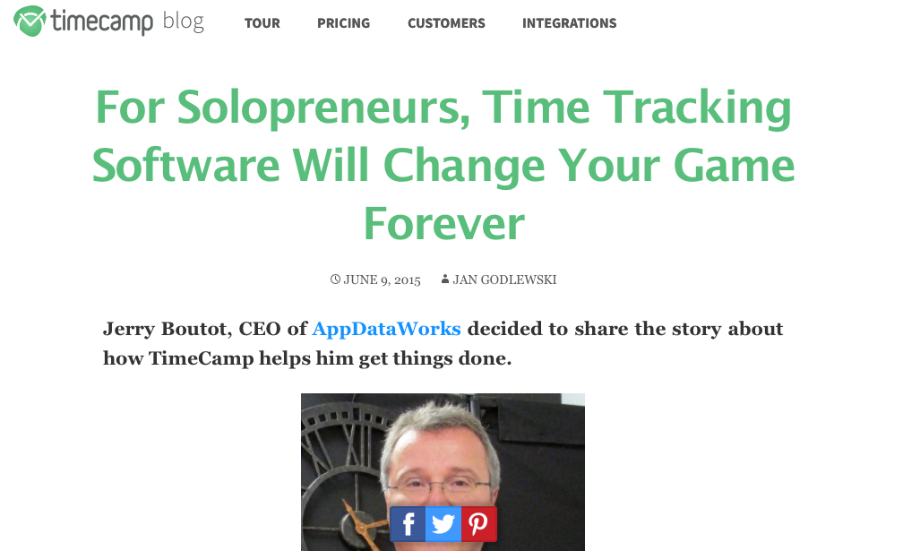 10 blog post ideas for time tracking startups