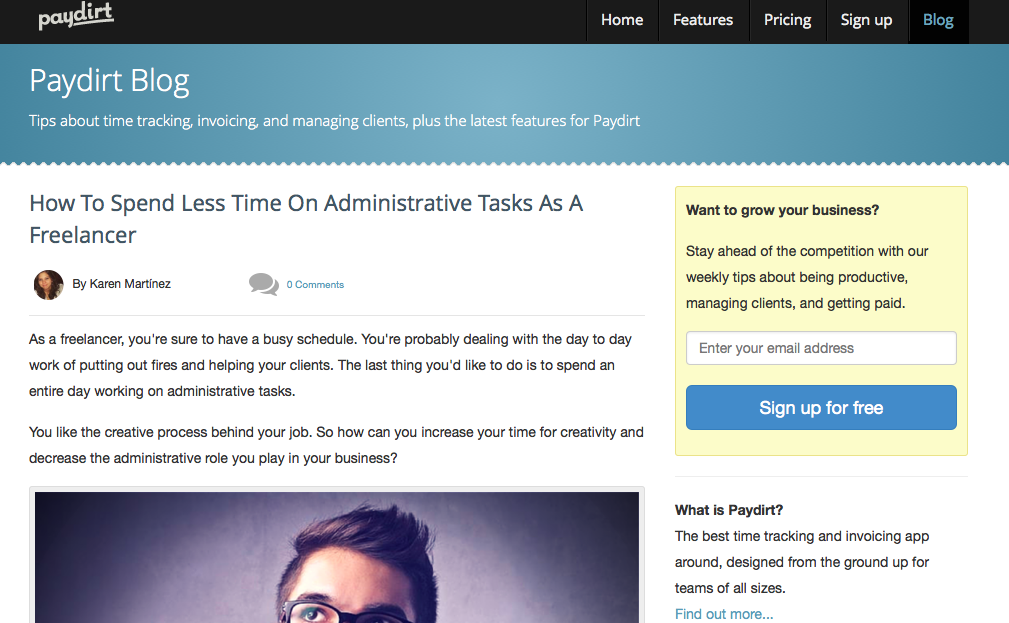 10 blog post ideas for time tracking startup